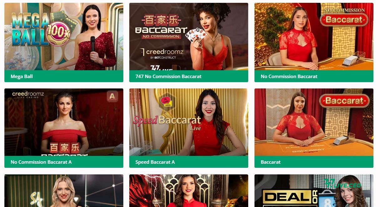 Hundreds of enticing casino games are waiting for you to explore